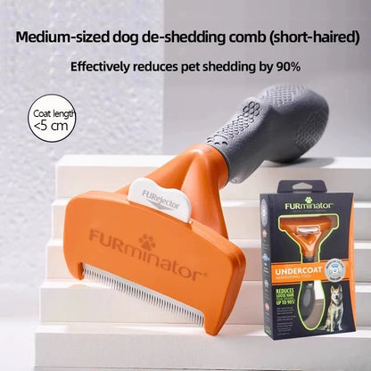 Dog & Cat Deshedding Grooming Brush