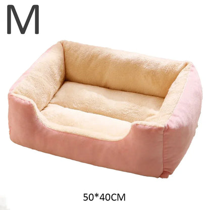 Cozy Cat & Small Dog Cushion Bed