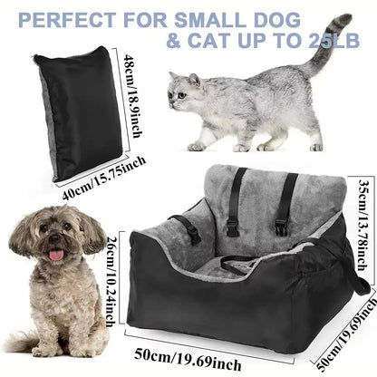 Washable Pet Car Seat & Nest