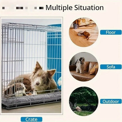 Large Plush Dog Crate Mat