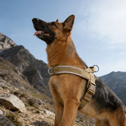 Heavy-Duty Reflective Dog Harness