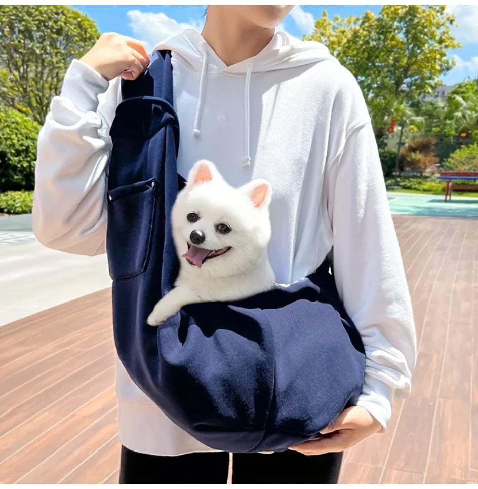 Outdoor Pet Carrier Bag  Portable Shoulder Bag Cat Walking Bag Travel Transport Bag For Small Dog Cats within 7.5kg Pet Supplies