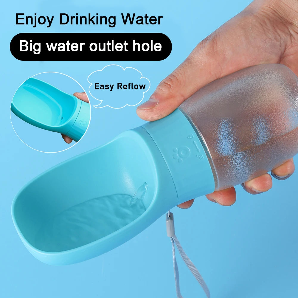 Outdoor Dog Water Bottle Walking Puppy Feeding Supplies for Small Big Dogs Travel Portable Pet Drinking Bowl Cat Water Dispenser
