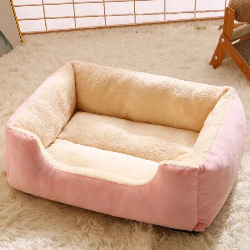 Cozy Cat & Small Dog Cushion Bed