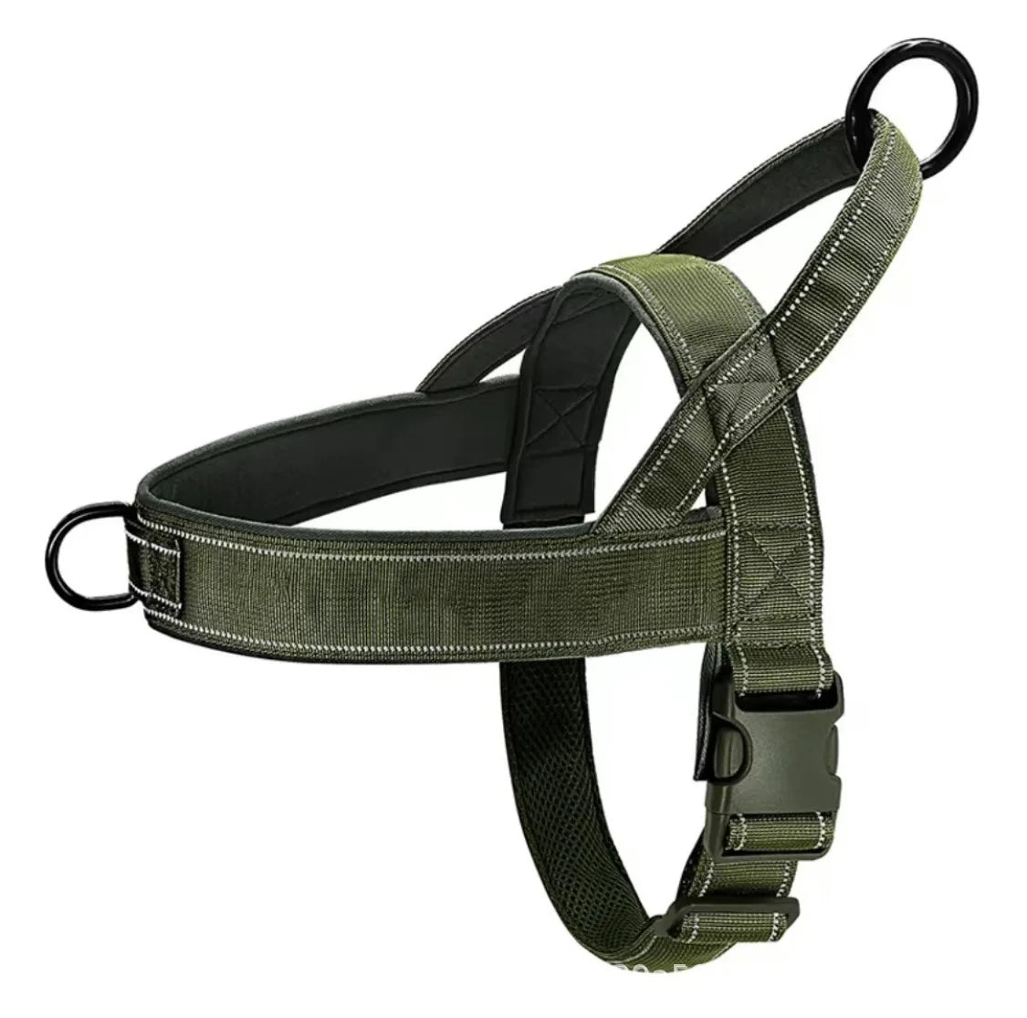 Heavy-Duty Reflective Dog Harness