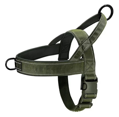 Heavy-Duty Reflective Dog Harness