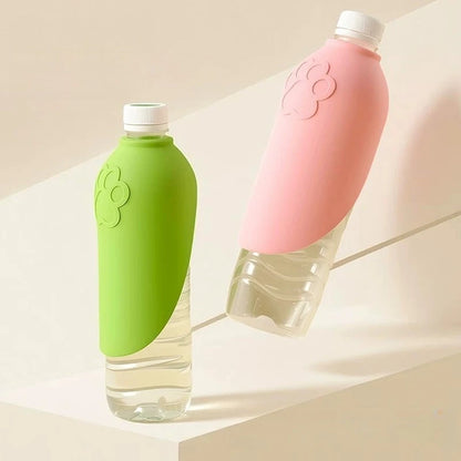 Silicone Pet Water Bottle Portable Dog Outdoor Travel Water Feeder Leakproof Cat Drinking Cup for Walking Hiking Puppy Supplies