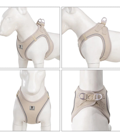 Reflective Adjustable Dog Harness & Leash Set