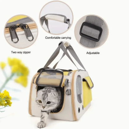 Portable Dog & Cat Travel Carrier