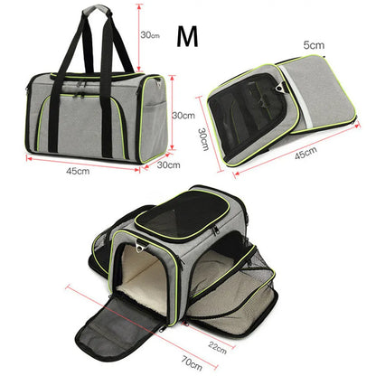 Foldable Breathable Dog & Cat Carrier