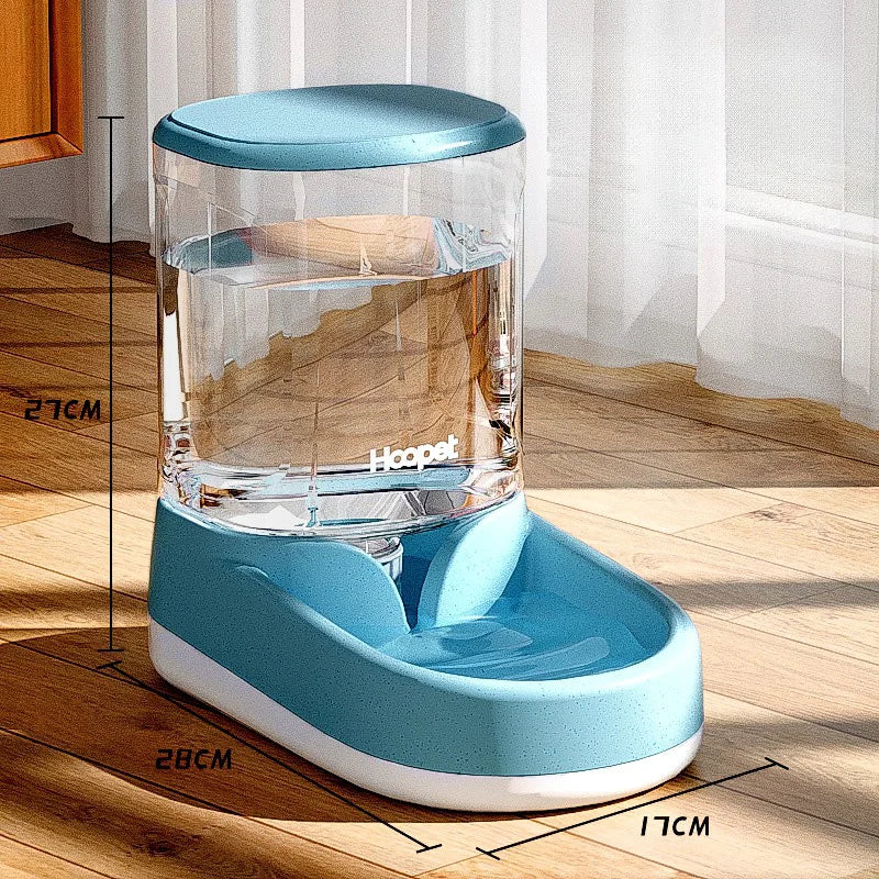 HOOPET Feeding Drinker Large Capacity Automatic Pet Supplies Wet Dry Dog Cat Feeder Drinking Bowl Dog Food Bowl Pet Supplies