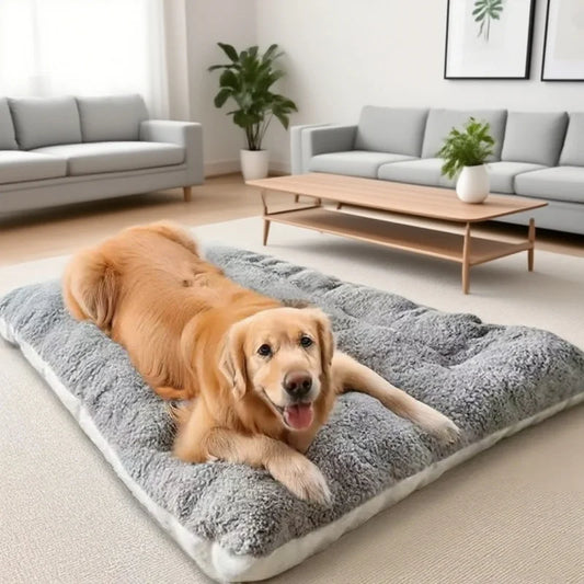 Extra-Large Plush Dog Sofa Bed