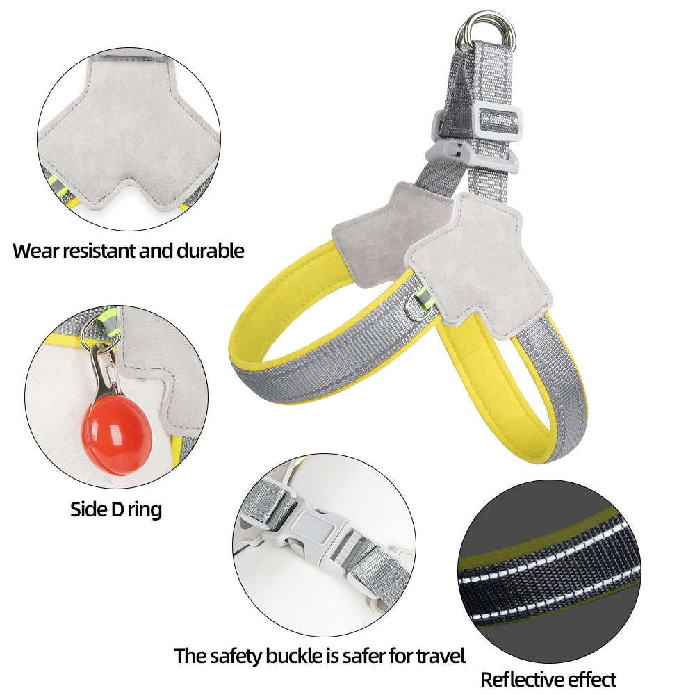 Reflective No-Pull Harness for Small & Medium Dogs