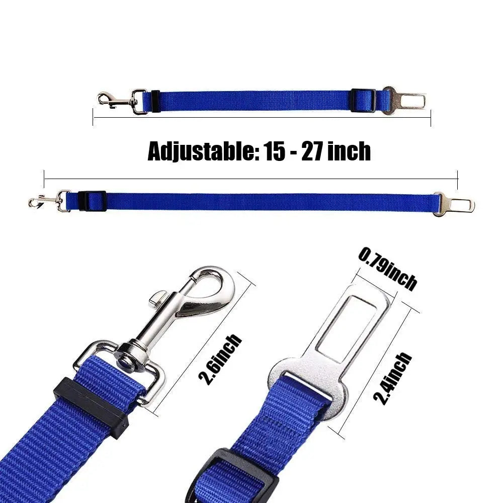 Adjustable Pet Car Seat Belt Restraint