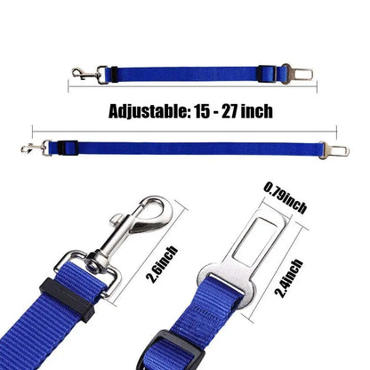 Adjustable Pet Car Seat Belt Restraint