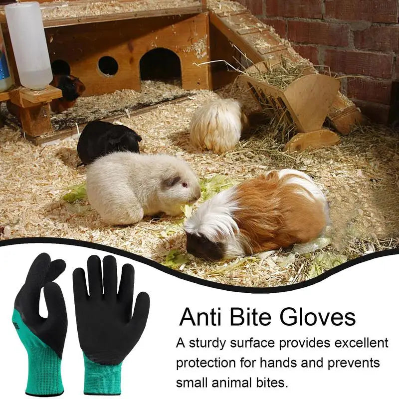  Anti-bite Gloves Pet Supplies Hamster Anti-bite Gloves Multifunctional Pet Training Gloves Thickened Anti-scratch Pet Supplies